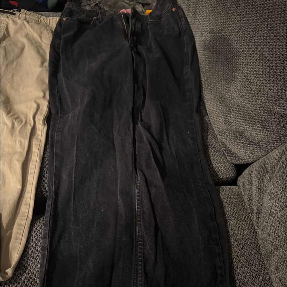 Black Jean Pants